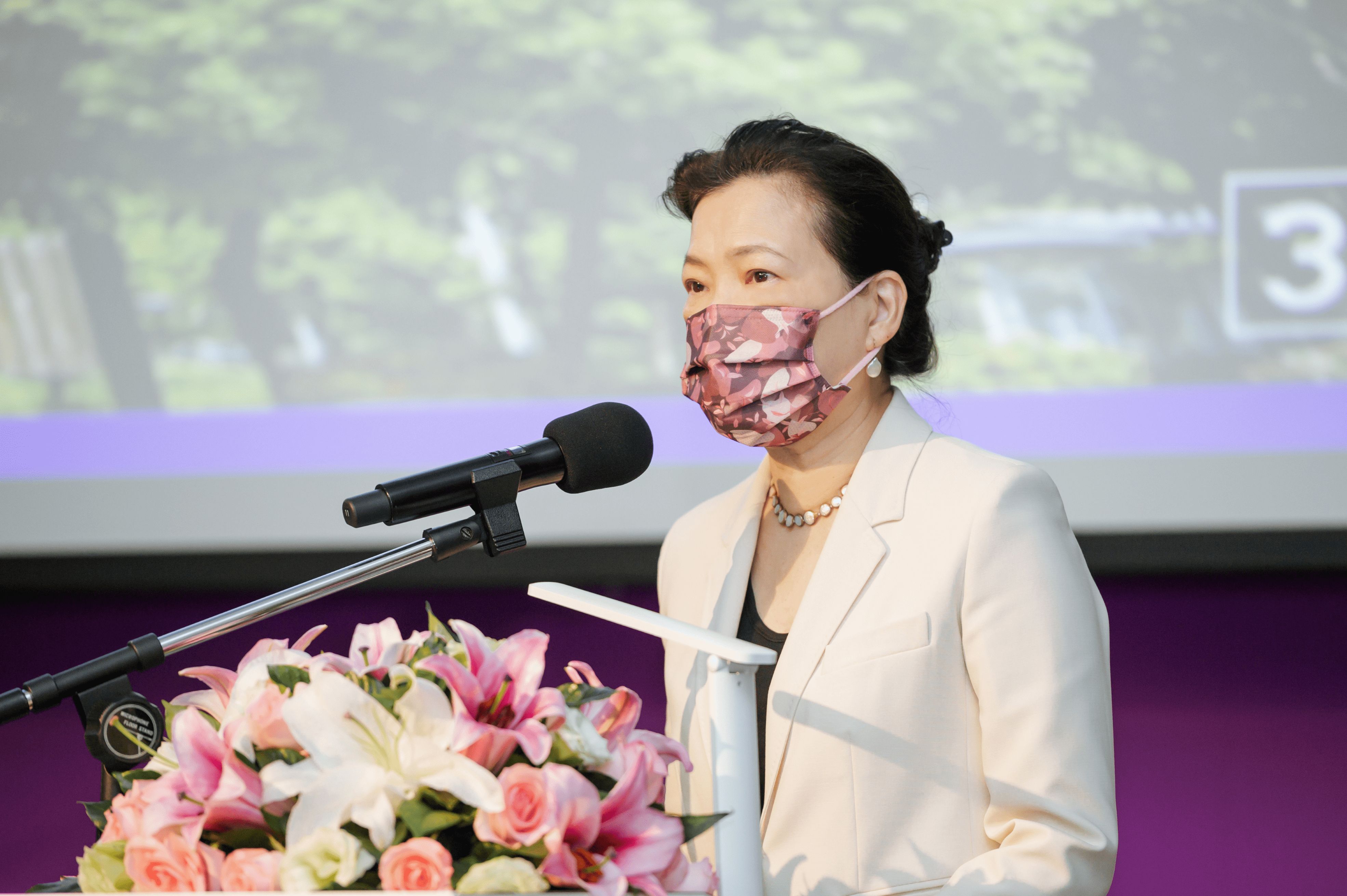 經濟部長王美花表示台灣與各國的合作形成的國際生態鏈，是「現今最有效的生產模式」。