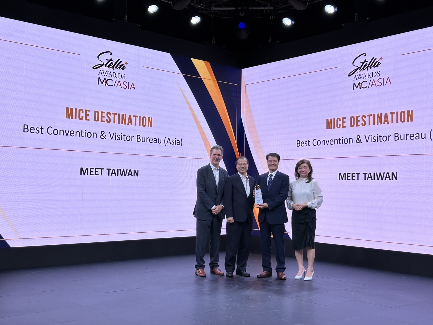 MEET TAIWAN wins at the M&C Asia 2023 Stella Awards
